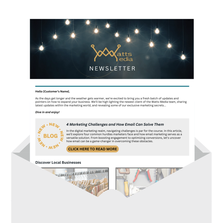 Newsletter email